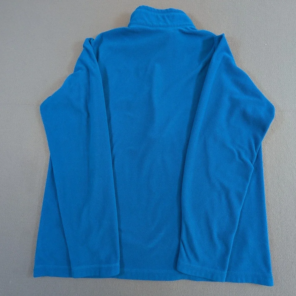 Eddie‎ Bauer First Ascent Mens Size XL Fleece 1/4 Zip Pullover Jacket Outdoor